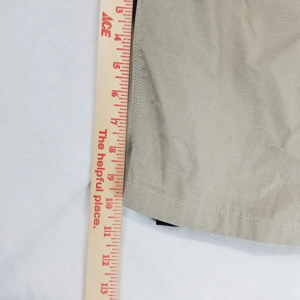 Blaklader Shorts Mens 38 Beige Canvas Workwear Utility Cargo Tool Pockets